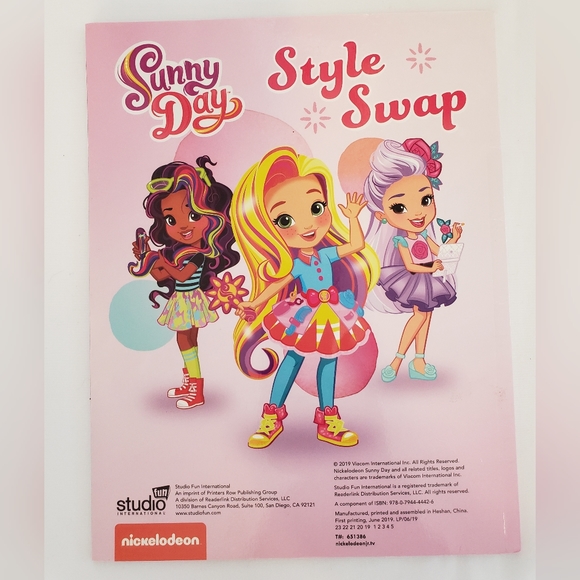 SUNNY DAY Style Swap Book + Activities!! - Picture 5 of 7